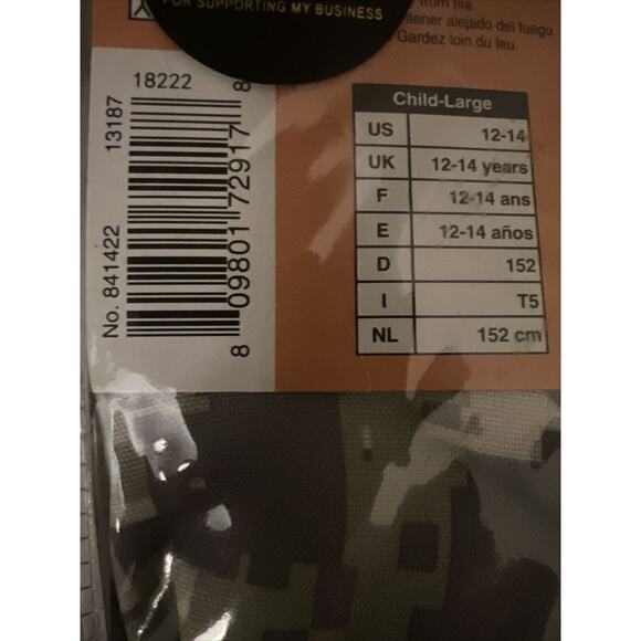 Combat Soldier Boys Halloween Costume CHILD Large 12-14, 5pc: Jacket, Pant, … - Picture 11 of 16